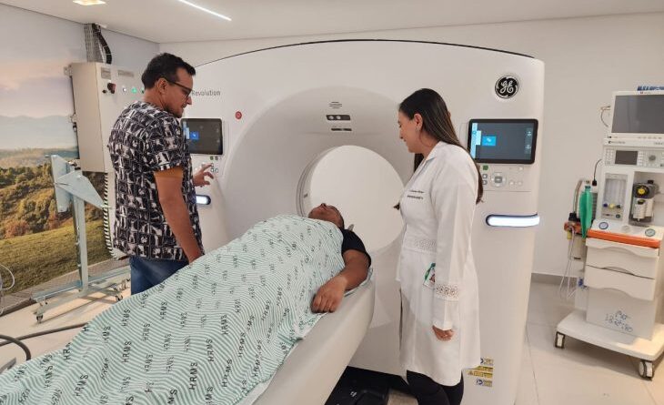 Parque tecnológico do Hospital Regional de MS ganha novo reforço com tomógrafo de última geração Parque tecnológico do Hospital Regional de MS ganha novo reforço com tomógrafo de última geração