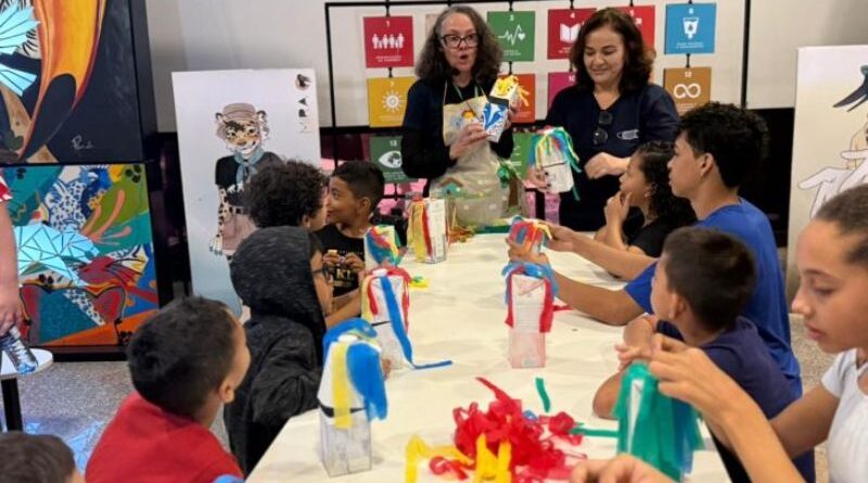 Jogos, oficinas e contação de histórias movimentam a semana de férias no Bioparque Pantanal