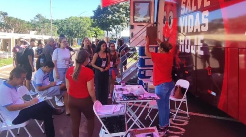 Rota do Ônibus do Hemosul amplia doações percorrendo municípios do interior de MS