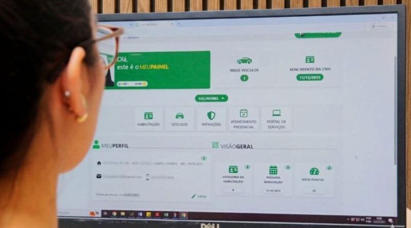 Mais de 5 milhões de consultas online marcam primeiro ano do Portal Meu Detran de Mato Grosso do Sul