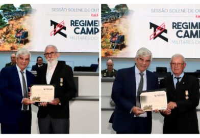 Vereador Veterinário Francisco presta homenagem a militares do Exército em sessão solene na Câmara de Campo Grande