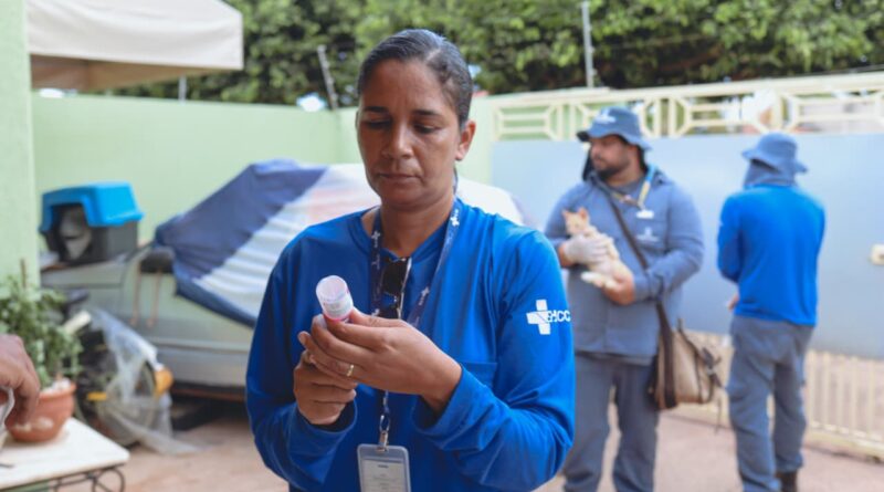 Vacinação antirrábica percorre Bairro Estrela Dalva hoje Vacinação antirrábica percorre Bairro Estrela Dalva hoje