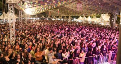 Com telão, Arraial de Santo Antônio transmite jogo do Brasil Com telão, Arraial de Santo Antônio transmite jogo do Brasil