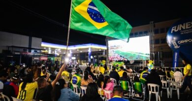Cidade da Copa exibe Brasil e Japão com estrutura gratuita 