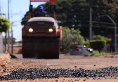 Prefeitura realiza mutirão de tapa-buracos do Vira CG Infraestrutura