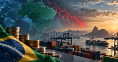 Déficit nas contas externas soma US$ 5,1 bilhões em agosto