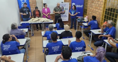 Polo Moreninhas forma turma de reparos hidráulicos sem faltas Polo Moreninhas forma turma de reparos hidráulicos sem faltas