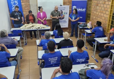 Polo Moreninhas forma turma de reparos hidráulicos sem faltas Polo Moreninhas forma turma de reparos hidráulicos sem faltas