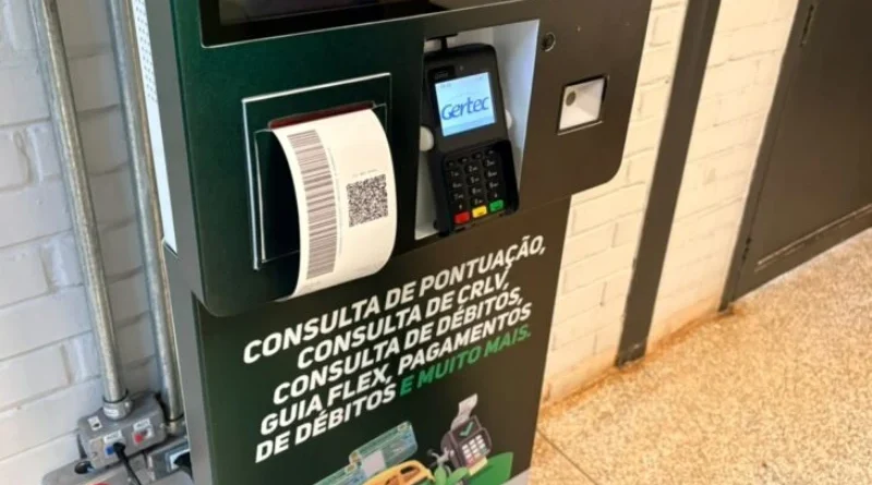Totens digitais do Detran-MS alcançam quatro mil atendimentos em três semanas