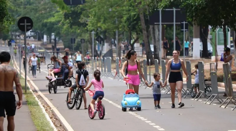 Esporte e lazer: Feriado prolongado terá Parque dos Poderes liberado para pedestres e ciclistas
